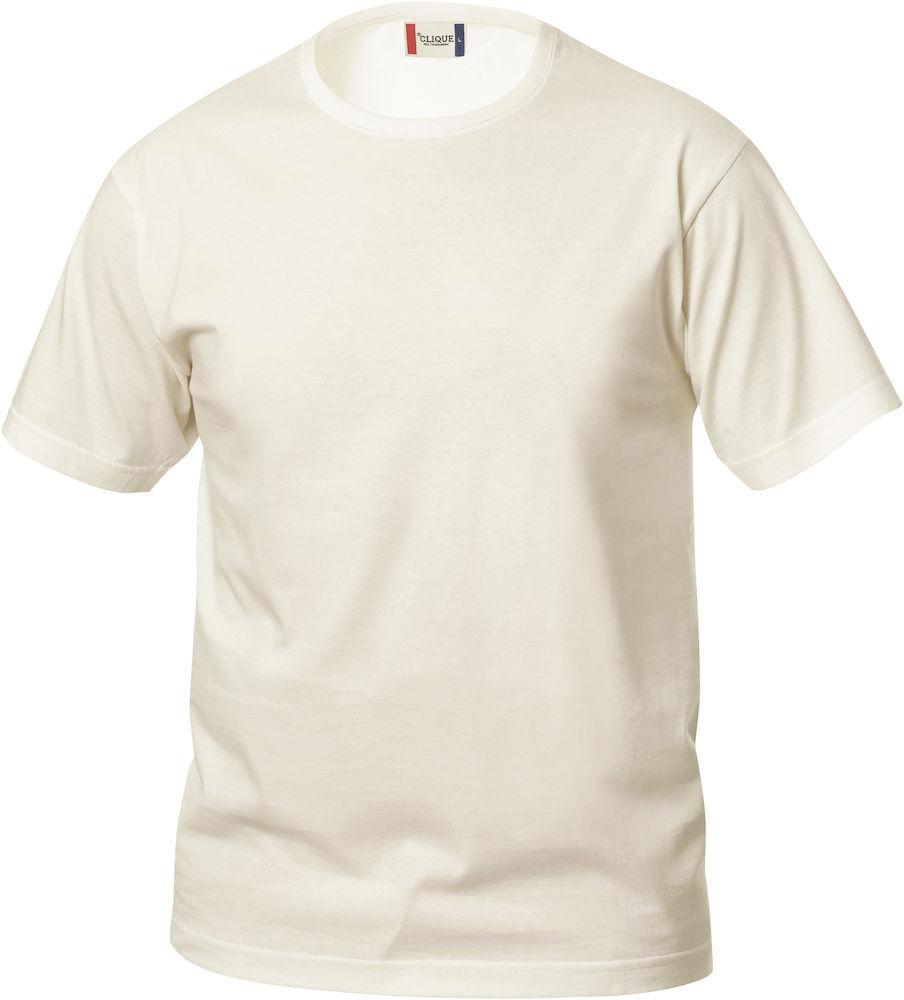 T-Shirt Clique Basic Beige Bambino 145 gr