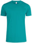 Basic Active-T Verde Laguna T-Shirt Tessuto Tecnico Sportivo Asciugatura Rapida