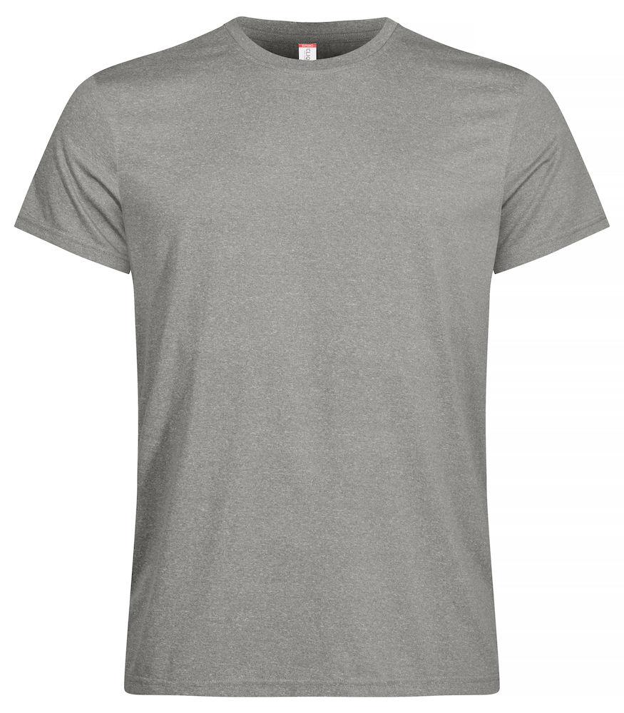 Basic Active-T Grigio Melange T-Shirt Tessuto Tecnico Sportivo Asciugatura Rapida