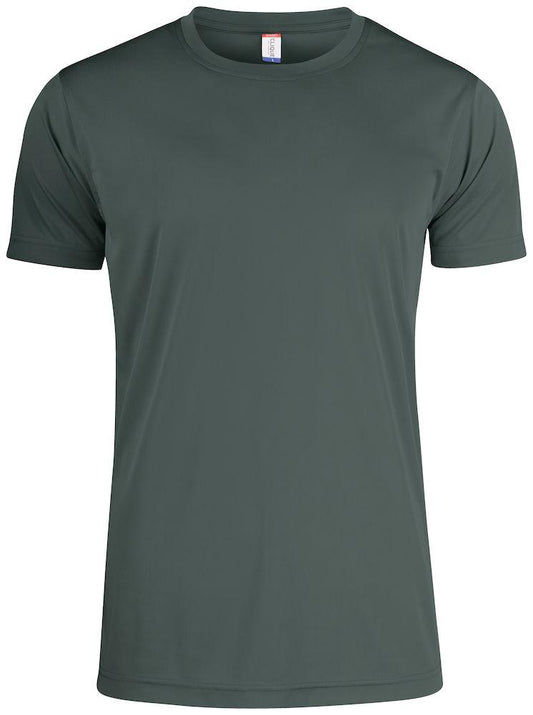 Basic Active-T Grigio Scuro T-Shirt Tessuto Tecnico Sportivo Asciugatura Rapida