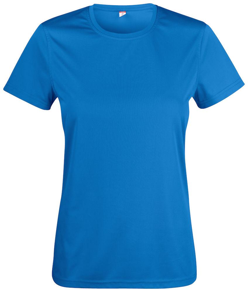 Basic Active-T Royal Azzurro T-Shirt Donna Tessuto Tecnico Sportivo Asciugatura Rapida