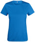 Basic Active-T Royal Azzurro T-Shirt Donna Tessuto Tecnico Sportivo Asciugatura Rapida