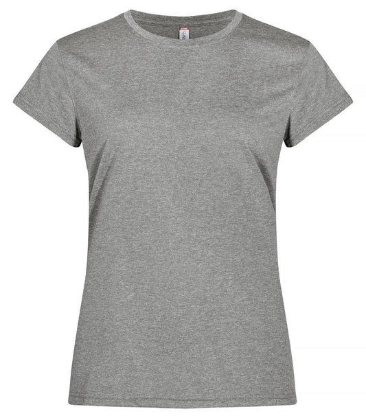 Basic Active-T Grigio Melange T-Shirt Donna Tessuto Tecnico Sportivo Asciugatura Rapida