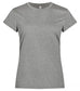 Basic Active-T Grigio Melange T-Shirt Donna Tessuto Tecnico Sportivo Asciugatura Rapida