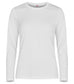 Basic Active-T Bianco T-Shirt Manica Lunga Donna Tessuto Tecnico Sportivo Asciugatura Rapida