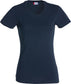 T-Shirt Carolina Blu Manica Corta Maglietta Clique Donna Elasticizzata