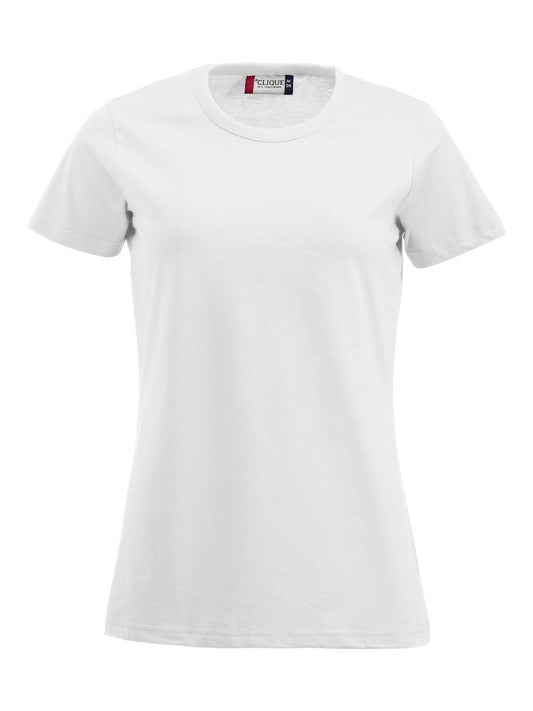 T-Shirt Fashion Bianco Maglietta Donna Manica Corta