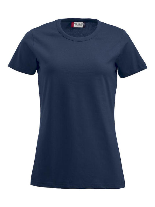 T-Shirt Fashion Blu Maglietta Donna Manica Corta