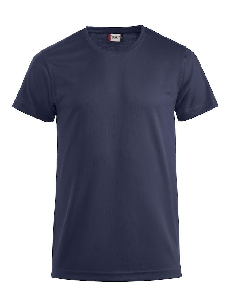 T-Shirt Tecnica Ice Blu Maglietta Sportiva Asciugatura Rapida