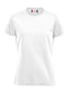 T-Shirt Tecnica Ice Bianco Maglietta Donna  Sportiva Asciugatura Rapida