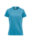 T-Shirt Tecnica Ice Turchese Azzurro Maglietta Donna  Sportiva Asciugatura Rapida