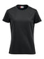 T-Shirt Tecnica Ice Nero Maglietta Donna  Sportiva Asciugatura Rapida