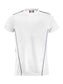 T-Shirt Ice Sport Bianco T-Shirt Tessuto Tecnico Sportivo Asciugatura Rapida