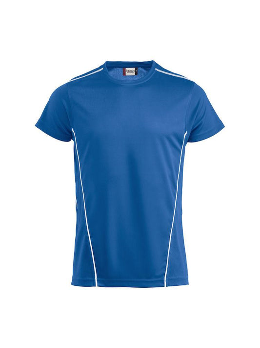 T-Shirt Ice Sport Royal Azzurro T-Shirt Tessuto Tecnico Sportivo Asciugatura Rapida