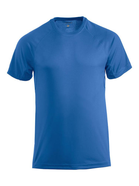 T-Shirt Active Royal Azzurro Maglietta Uomo Tessuto Tecnico Asciugatura Rapida