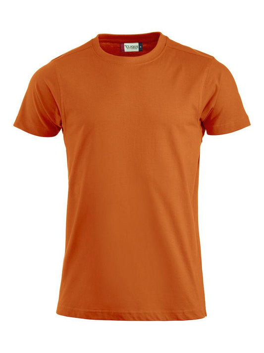 T-Shirt Clique Premium Arancio 180 gr