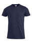 T-Shirt Clique Premium Blu Navy 180 gr