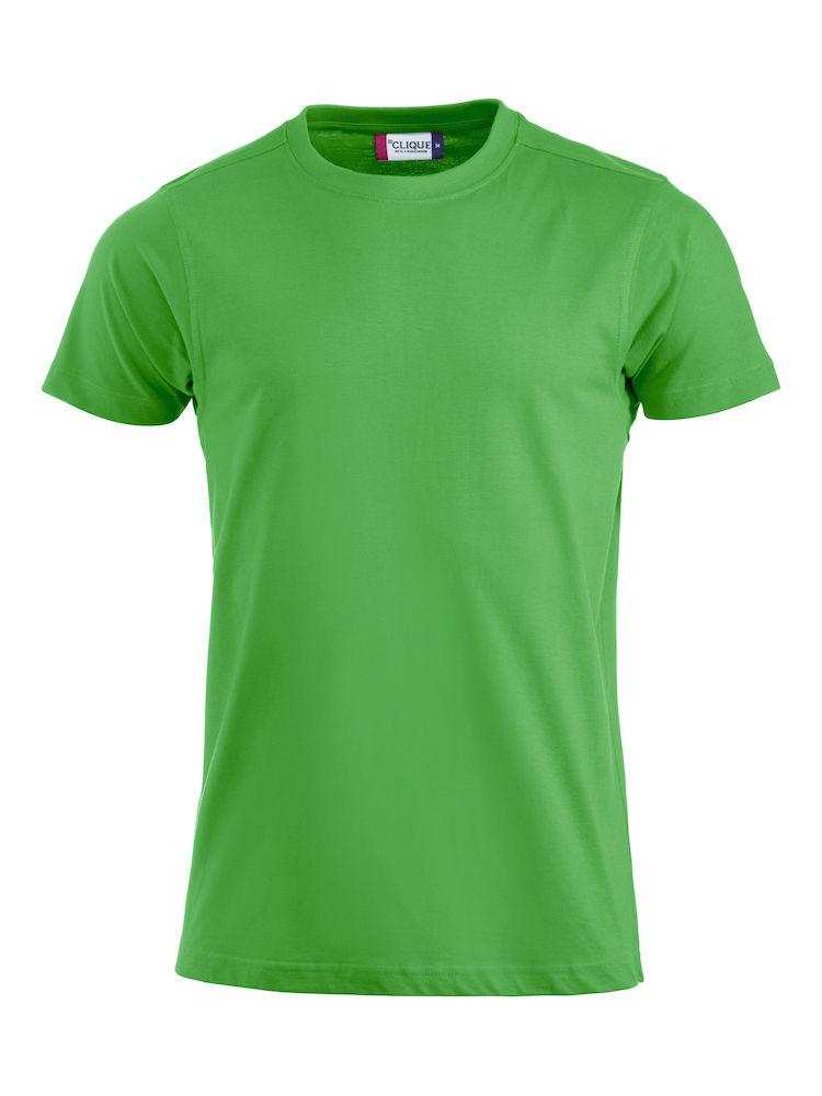 T-Shirt Clique Premium Verde Acido180 gr