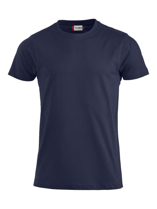 T-Shirt Clique Premium Blu Navy 180 gr Taglie Forti