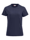 T-Shirt Clique Premium Blu Donna 180 gr