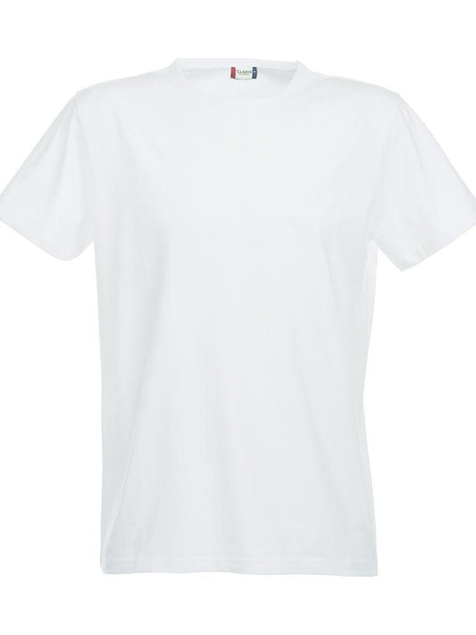 T-Shirt Stretch Bianco Maglietta Uomo Elasticizzata