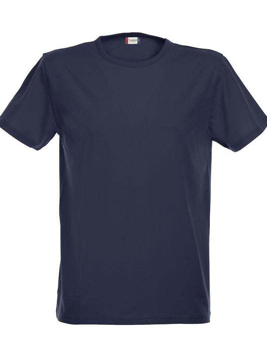 T-Shirt Stretch Blu Maglietta Uomo Elasticizzata