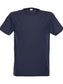 T-Shirt Stretch Blu Maglietta Uomo Elasticizzata