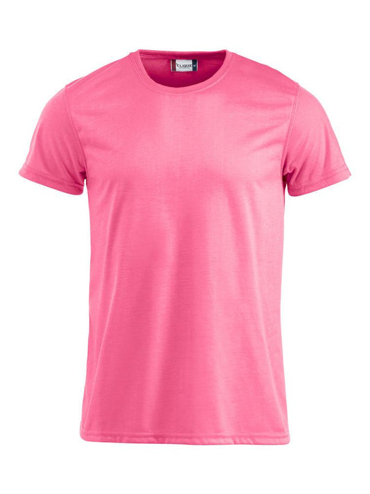 T-Shirt Neon Rosa T-Shirt Poliestere Effetto Cotone