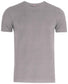 Premium Fashion-T Grigio Melange T-Shirt Cotone Alta Grammatura