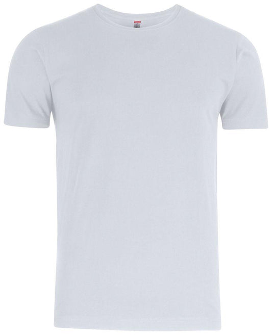 Premium Fashion-T Bianco T-Shirt Cotone Alta Grammatura Taglie Forti