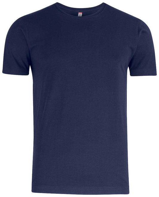 Premium Fashion-T Blu T-Shirt Cotone Alta Grammatura Taglie Forti