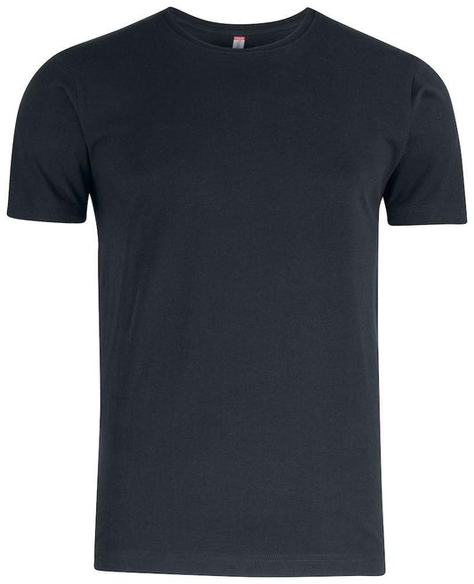 Premium Fashion-T Nero T-Shirt Cotone Alta Grammatura Taglie Forti