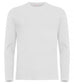 T-shirt Premium Bianco Maglia Clique Manica Lunga Premium 180 gr