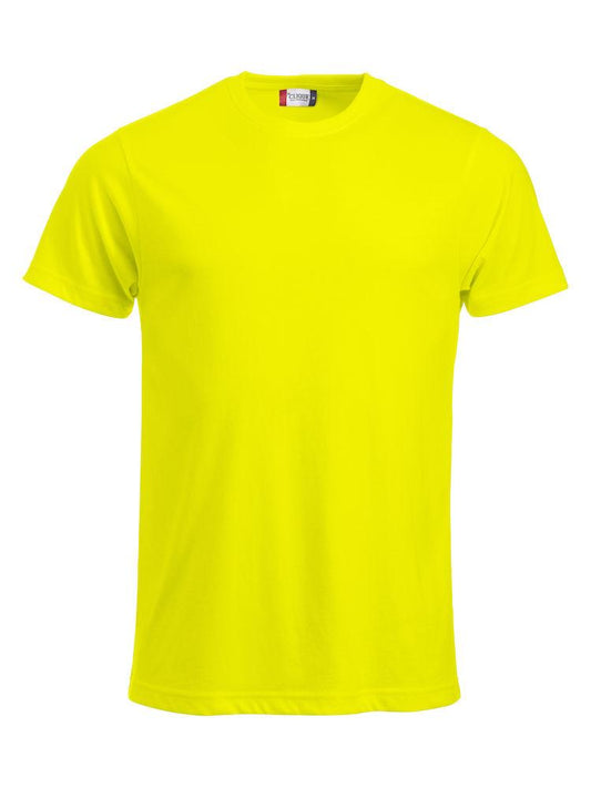 T-Shirt Clique Classic HV Giallo 160 gr