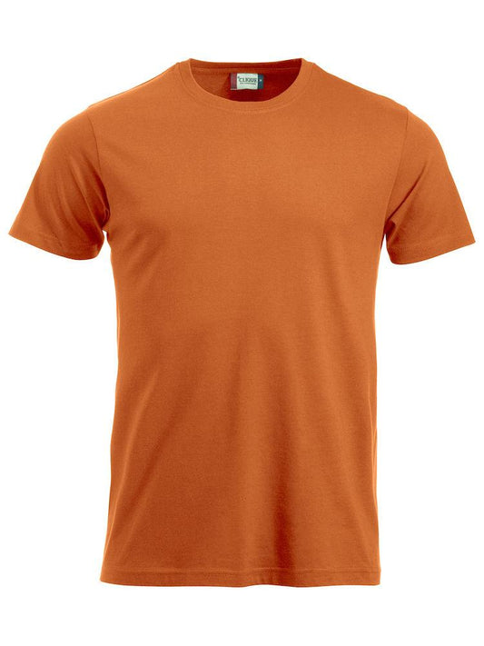 T-Shirt Clique Classic Arancio 160 gr
