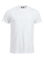 T-Shirt Clique Classic Bianco 160 gr Taglie Forti