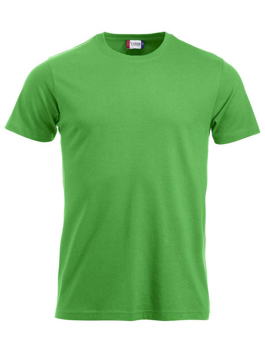 T-Shirt Clique Classic Verde Acido 160 gr Taglie Forti