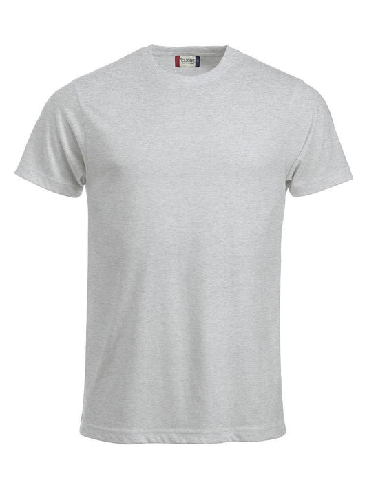 T-Shirt Clique Classic Grigio Cenere 160 gr Taglie Forti