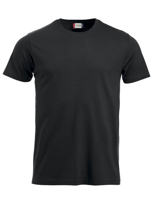 T-Shirt Clique Classic Nero 160 gr Taglie Forti