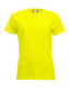 T-Shirt Clique Classic HV Giallo 160 gr Donna