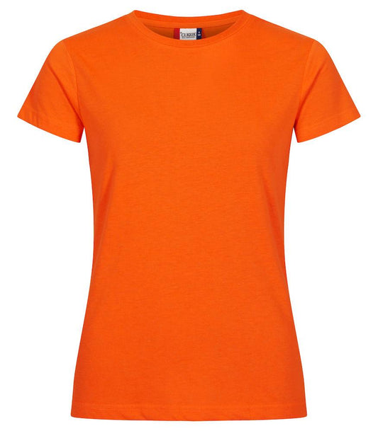 T-Shirt Clique Classic HV Arancio 160 gr Donna