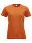 T-Shirt Clique Classic Arancio 160 gr Donna