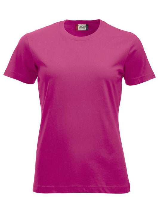 T-Shirt Clique Classic Lampone 160 gr Donna