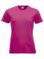 T-Shirt Clique Classic Lampone 160 gr Donna