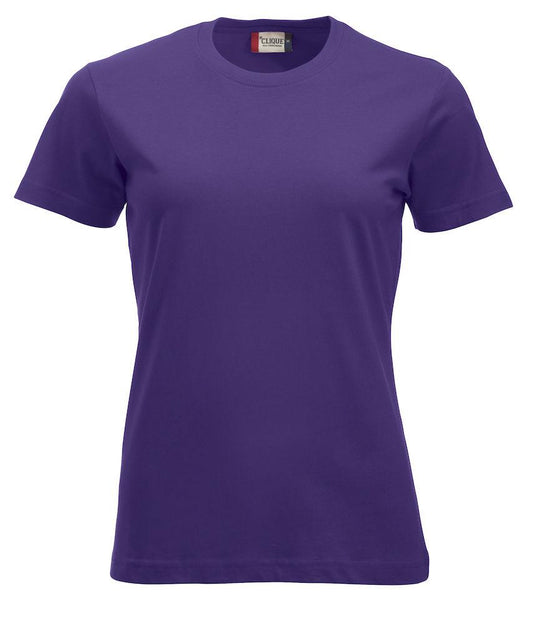 T-Shirt Clique Classic Viola 160 gr Donna