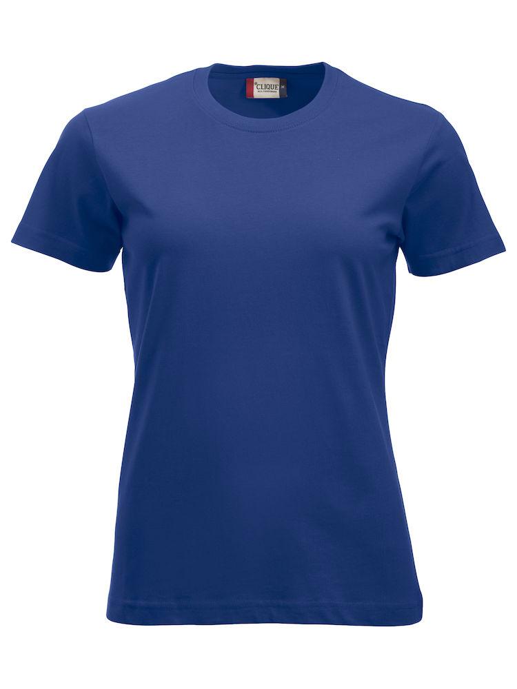 T-Shirt Clique Classic Cobalto 160 gr Donna