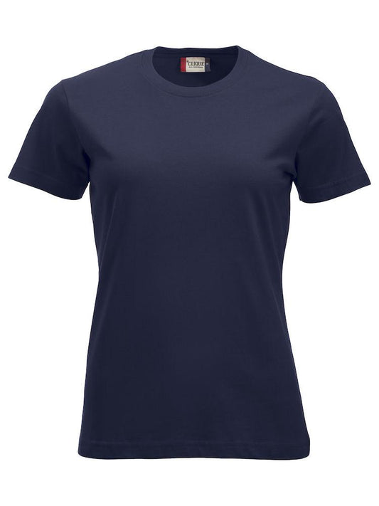 T-Shirt Clique Classic Blu Navy 160 gr Donna