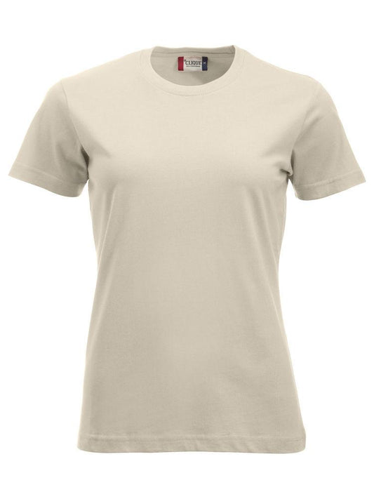 T-Shirt Clique Classic Beige 160 gr Donna