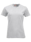 T-Shirt Clique Classic Grigio Cenere 160 gr Donna