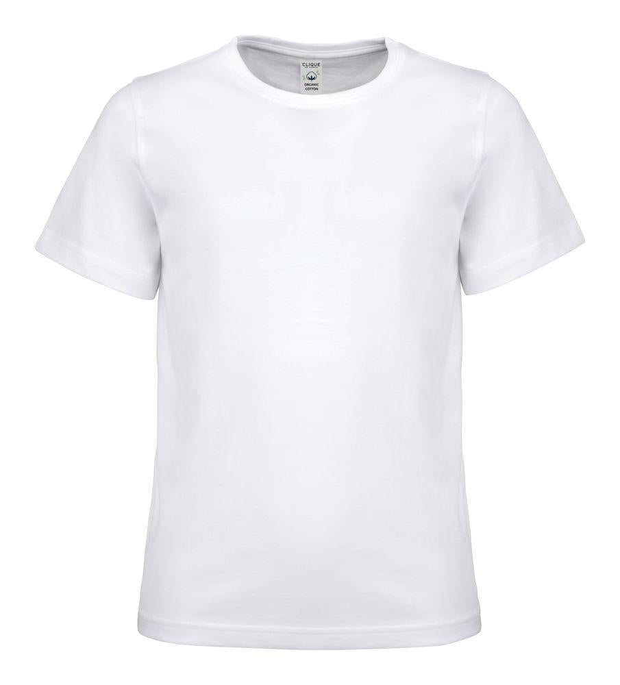 Classic Organic-T Bianco T-Shirt Bambino Cotone Biologico Ecosostenibile